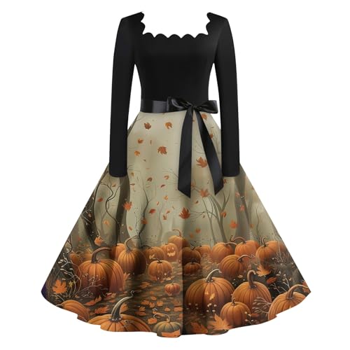 Robe Sorcière Vintage Kaki XL