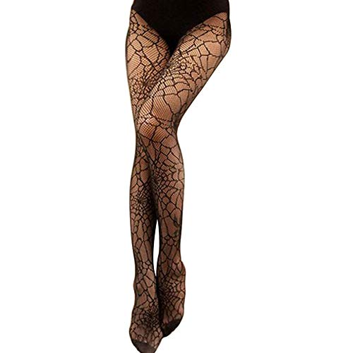 Collants Résille Toile d'Araignée Femme