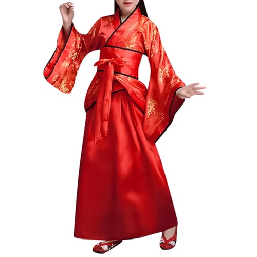 Hanfu Costume Traditionnel Chinois pour Fille Ancien Costume