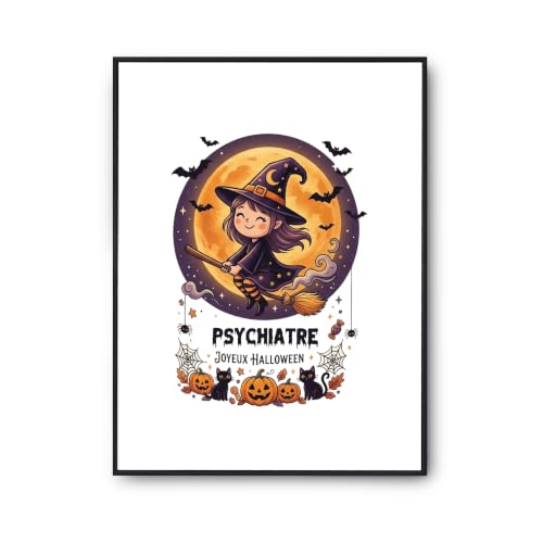 Otshirt Affiche Psychiatre - Joyeux Halloween 2 | Imprimé en