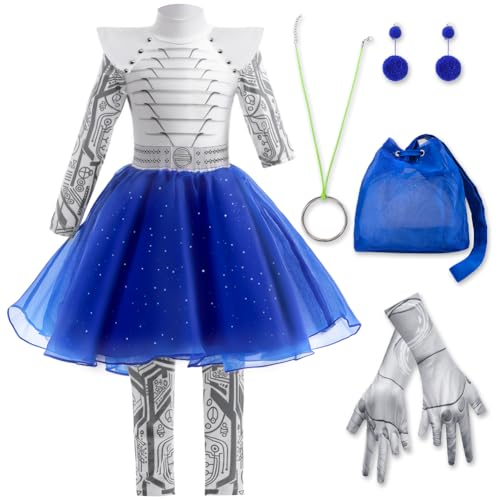 LZH Déguisement dAddison Zombies pour fille Costume dHallowe