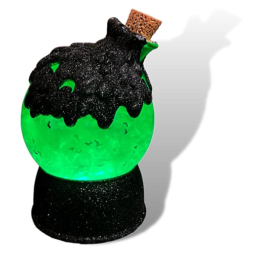 Roman Potion Dôme deau LED chauve-souris tourbillonnantes