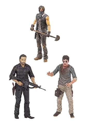 McFarlane - Walking Dead Série 7 Set de 3 Figurines, 7879261