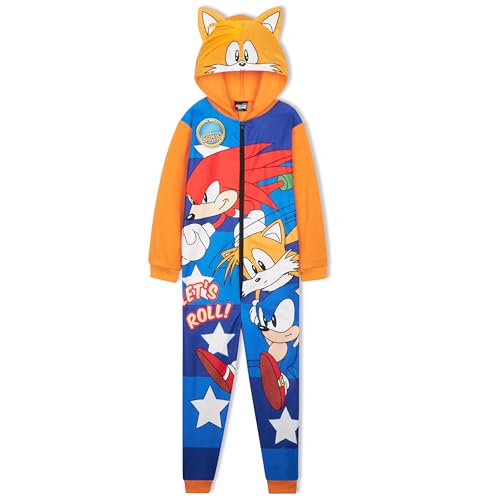 Get Trend Sonic The Hedgehog Combinaison Pyjama Garçon Hiver