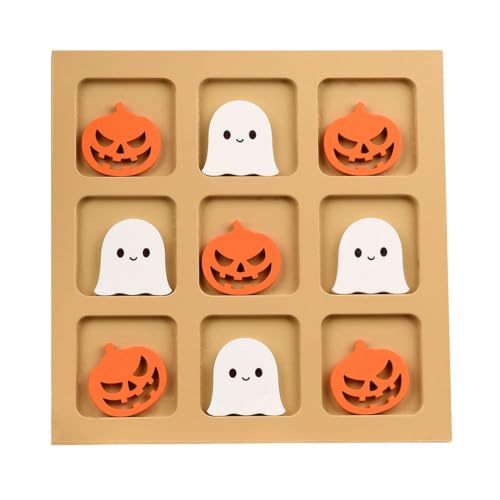 de Société Halloween Amusants Éducatifs en Bois Fantôme