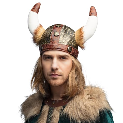Casque Viking Adulte Taille Unique