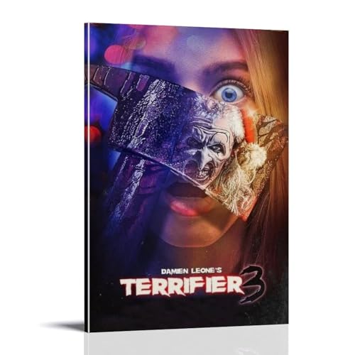 XIEJIANPPOZWE Poster dhorreur terrifier 3 Thriller pour espa