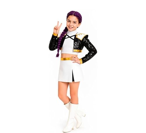 ZZ DISFRAZZES Costume de chanteuse K-Pop Premium pour fille