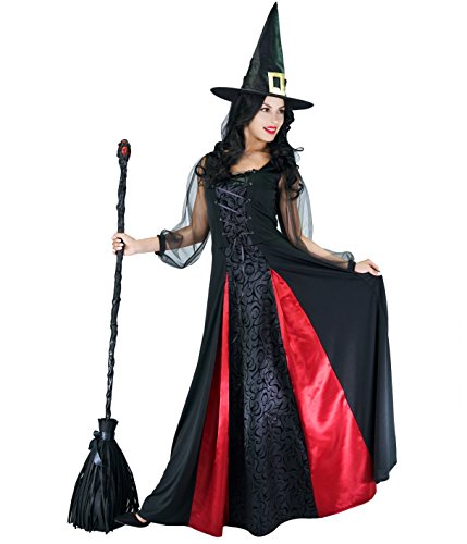 SEA HARE Costume de sorcière élégante Halloween pour femme a