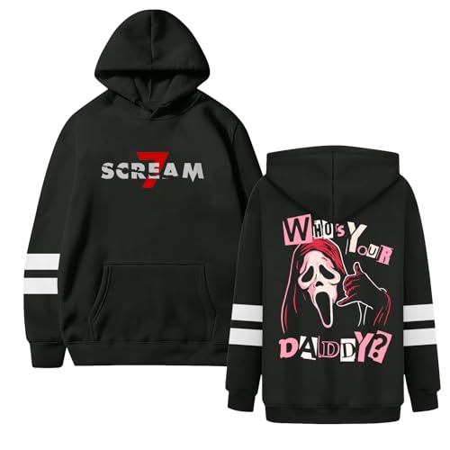 Sweat à capuche unisexe Scream Merch T-shirt Scream Merchand