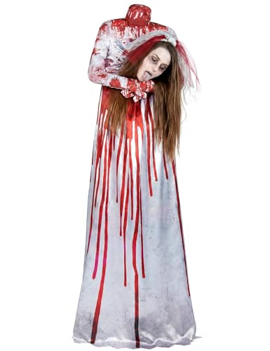 DEGUISE TOI - Déguisement mariée sans tête femme - Robe - Co