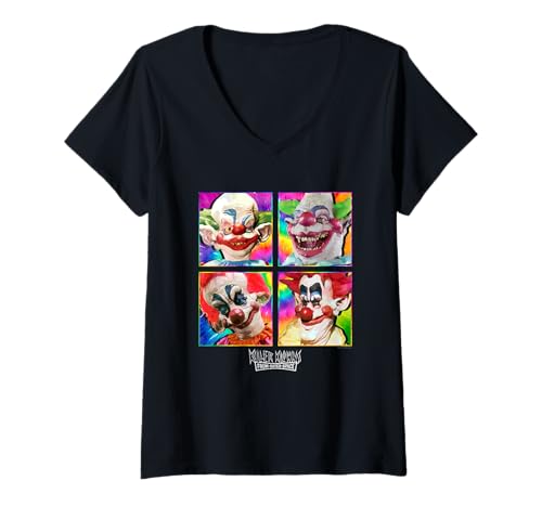 Femme Killer Klowns from Outer Space Colorful Face Paintings
