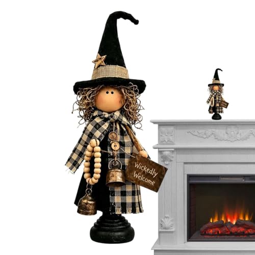Statue de sorcière locataire Décoration dHalloween Décoratio