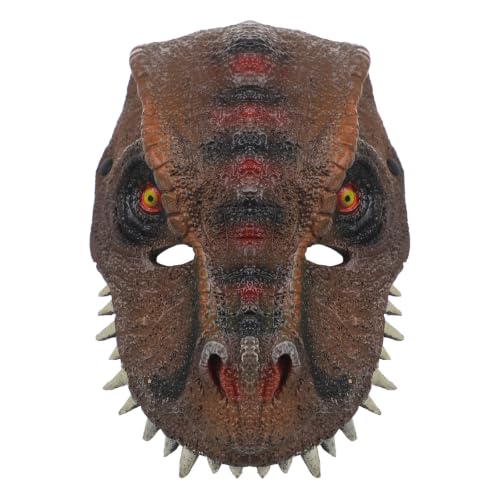 OhMill Masque de costume de dinosaure avec trous de visualis