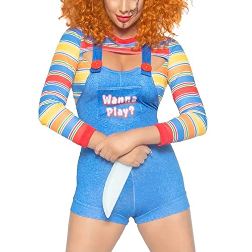 Ensemble de déguisement Halloween 2 pièces, poupée tueuse ca