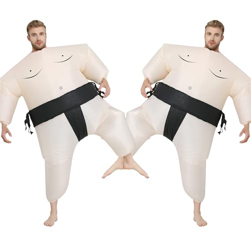 FXICH 2pcs costume sumo gonflable pour adulte,costume cochon