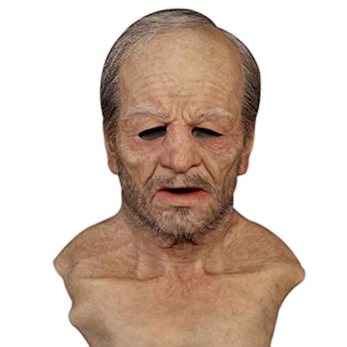 Masque Vieil Homme Latex Halloween