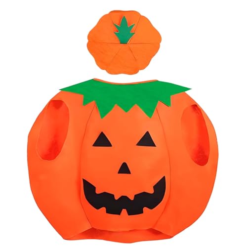 Halloween Costume de Citrouille pour Adulte, Deguisement Cit