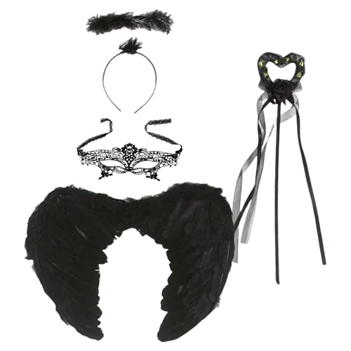 Costume Ange Noir Déchu Halloween