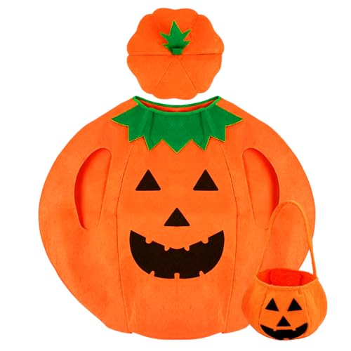 MBSIVSA Costume Halloween Citrouille pour Adulte, Déguisemen