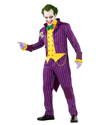 Funidelia Déguisement Officiel de Joker Arkham City pour Hom