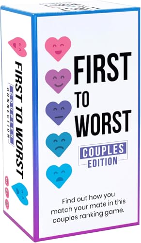FIRST TO WORST Couples Connection Party Game - The Game Abou