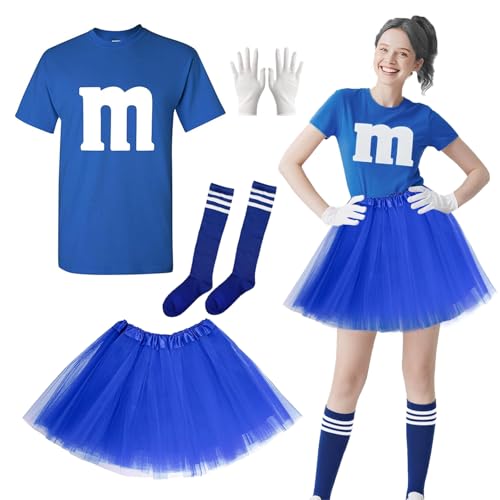Costume Carnaval Femme Tutu Bleu XL