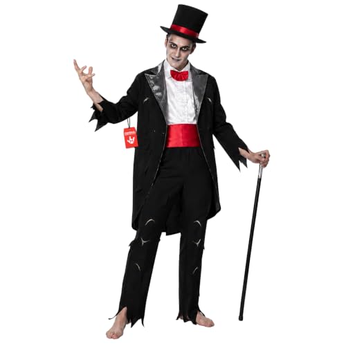 Fun Shack Deguisement Marie Zombie Homme, Costume Zombie Hal