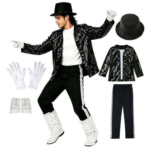 Costume Chanteur Homme 2026 Déguisement Star de la Musique A