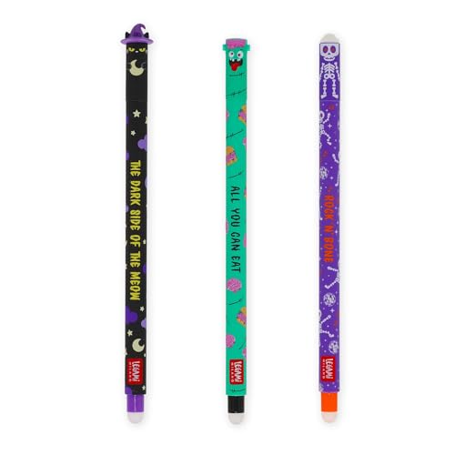 LEGAMI - Set de stylos effaçables Halloween 2025, Set Erasab