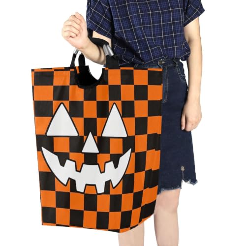 Paniers orange pour Halloween - Organisation et rangement