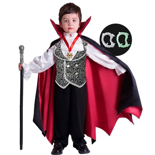 Spooktacular Creations Costume de vampire gothique gris de l