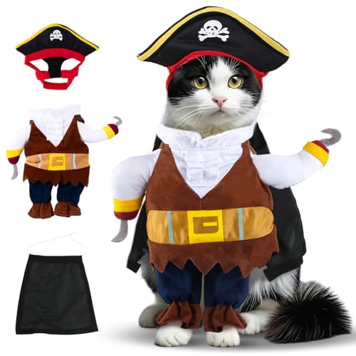 Déguisement Halloween Pirate Chien M