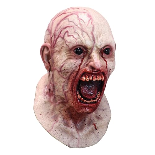 zingking Zombie Face Cover - Cache-visage zombies réalistes 