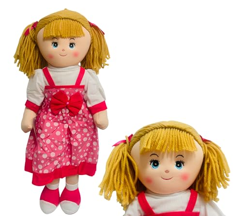 Generico Poupée de chiffon géante 90 cm en tissu poupée en t