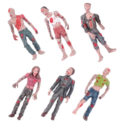 Mini Zombie Articulée, Modèle Plastique Réaliste, Ambiance H
