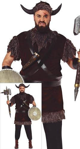 FIESTAS GUIRCA Déguisement de guerrier viking pour hommes -
