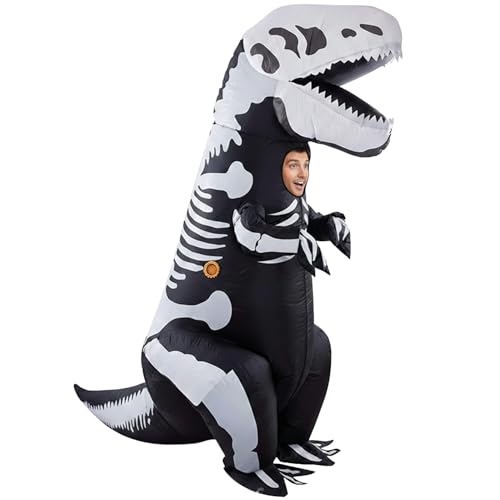 AirSuit Déguisement Gonflable Squelette de T-Rex | Costume I