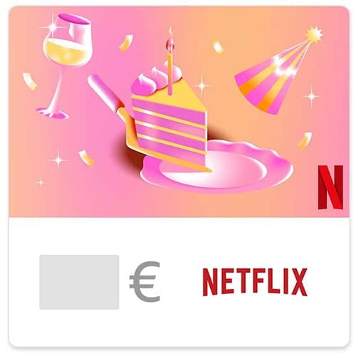 Netflix Carte Cadeau - €100 - Netflix Joyeux anniversaire -
