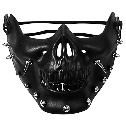 JewelryWe Masque Protection Demi Crâne : Masques Ghost Tête