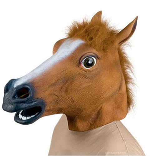 Masque tête d'animal effrayant Halloween