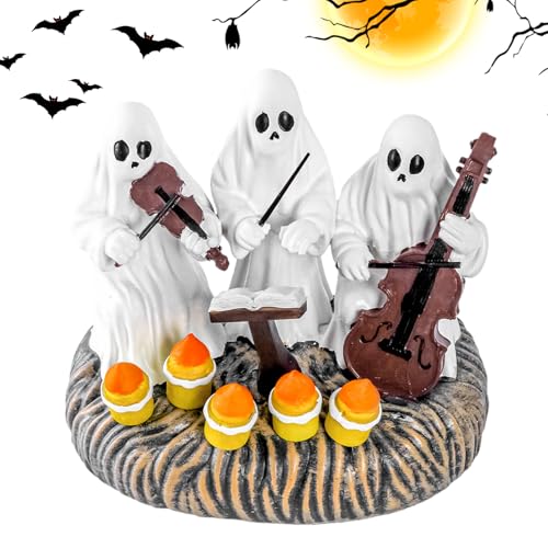 Décoration de fantôme dHalloween, statues de fantôme dintéri