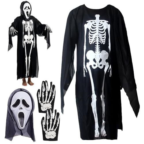 Ensemble Masque Fantôme Halloween Adulte