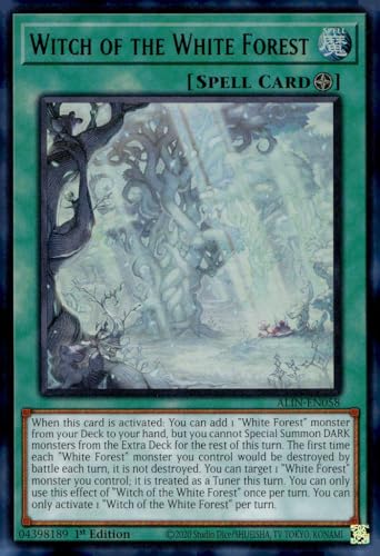 Sorcière de la Forêt Blanche - ALIN-EN058 - Ultra rare - 1èr