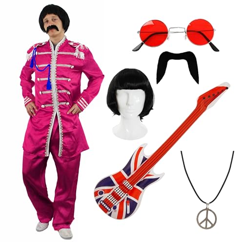 Déguisement inspiré du Sgt. Pepper rose – Taille M – Veste,