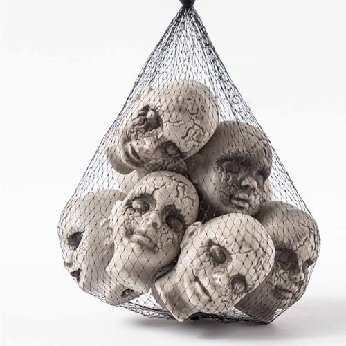 AMSLSIU Collection de têtes de poupées effrayantes pour Mais
