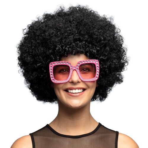 Boland - Perruque bouclée pour adultes, Coiffure courte en c