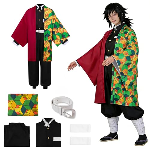 Bocguy Giyuu Cosplay, Deguisement Anime Giyuu Tomioka, Costu