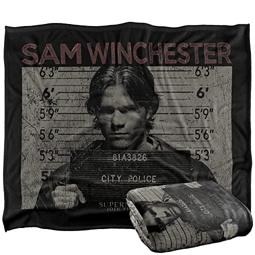 LOGOVISION Supernatural Sam Mug Shot Plaid Ultra Doux au Tou