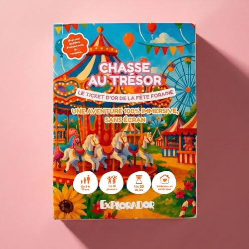 Explorador Kit Escape Game & Enquête 9-11 Ans - Le Ticket do